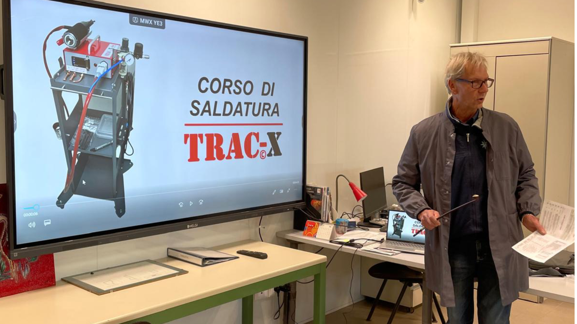 Corso di saldatura plastiche